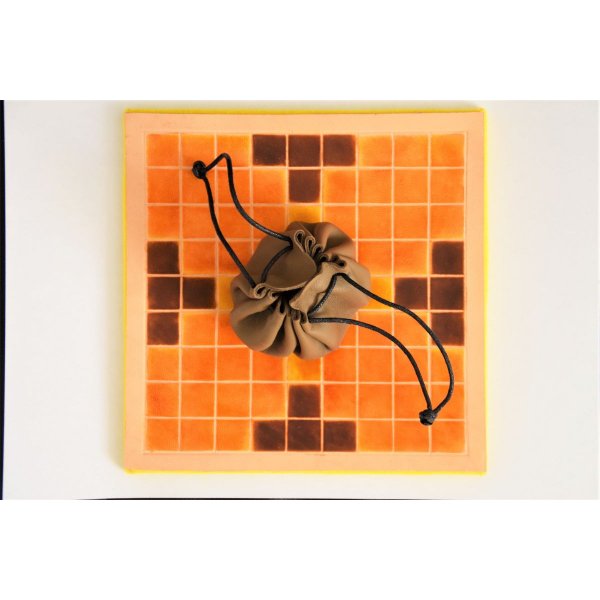 conjunto de tablut de couro